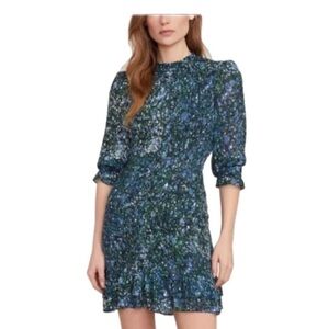 Veronica Beard Multicolor Long Sleeve Dress